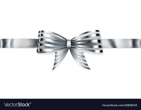 Bow Vector, Silver Bow, High Res, Png Images, Adobe Illustrator, Vector Images, Vector Free, Royalty Free, High Resolution