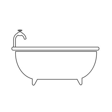 Bathtub icon symbol sign Bath Tub Tattoo, Bath Tube, Bath Tub, Free Vectors, Images Photos, Preschool Activities, Vector Art, Vector Free, Art Images