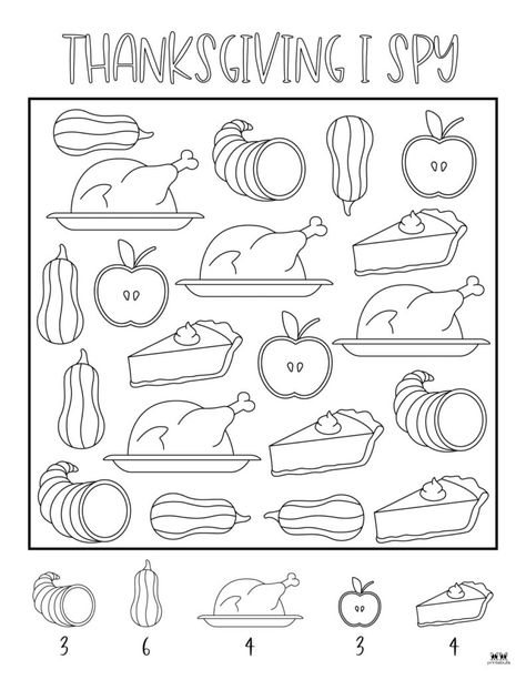 Choose from 8 unique Thanksgiving I Spy printables for hours of fun for your little ones during the month of November. 100% FREE. Print from home! I Spy November, I Spy Preschool, Thanksgiving I Spy, Unique Thanksgiving, Month Of November, Preschool Printable, Thanksgiving Party, Budget Printables, Free Print