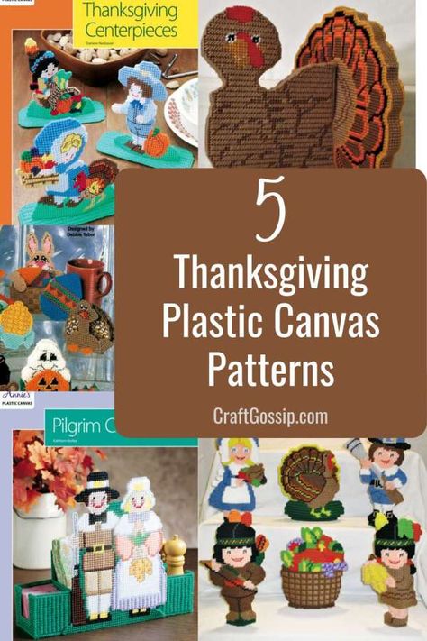 With Thanksgiving right around the corner, you may be thinking about stepping up your décor.  If you enjoy making plastic canvas items, here are five patterns you can purchase over at Annie’s Craft Store. You will find various skill levels … Read More ... Thanksgiving Plastic Canvas Patterns, Thanksgiving Plastic Canvas, Free Cross Stitch Designs, Thanksgiving Crafts Diy, Holiday Coasters, S Craft, Plastic Canvas Books, Plastic Canvas Coasters, Plastic Canvas Stitches