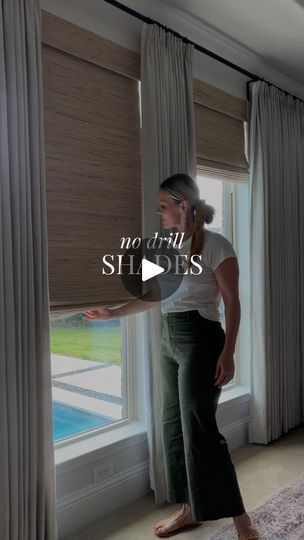 4.7K views · 946 reactions | 🔗 Comment “shades” and I’ll send the links and discount code straight to your DMs. 

I just swapped out my old shades for these new @twopagescurtains cordless shades that install without needing to drill into the windows or wall!  Such an easy installation and a perfect solution for renters.  Would you give these shades a try in your home?

Note:  the non-drill mounting brackets and regular mounting brackets are included with shades less than 50” wide.

⭐️ Use code CRAZYWONDERFUL for 15% off your order!

SHADES: Natural Ramie Bamboo Woven Shade in Beige, Inside Mount, Cordless, Blackout Lining, No edge binding 

DRAPES: JAWARA in Greyish Beige J401-10, Tailor Pleat, Memory Shaped

#gifted #twopagescurtains #customdrapes #customshades #bedroominspo #neutralbedr Bedroom Window Shades Ideas, Cordless Shades, Neutral Bedding, Pleated Drapes, Bamboo Weaving, Custom Shades, Black Drapes, Custom Drapes, Window Shades