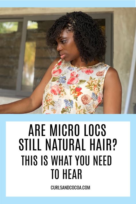 Have you been considering getting your natural hair installed with micro locs? Here are a couple of things you should consider first before installation. #microlocs #naturalhair #sisterlocs #starterlocs Micro Locs, Sister Locs, Starter Locs, Natural Afro Hairstyles, Natural Hair Beauty, Afro Hairstyles, Curly Hair Styles Naturally, Naturally Curly, Things To Know