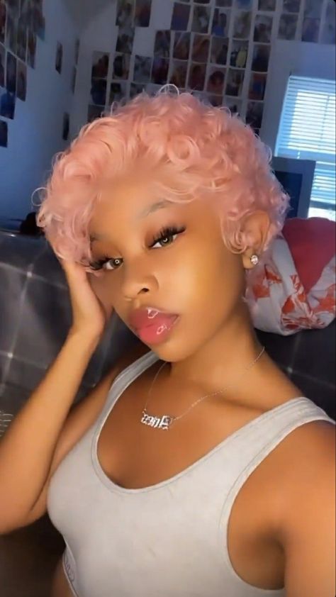 Barbie Dream, Pretty In Pink, Short Hair Styles, Hair, Pink