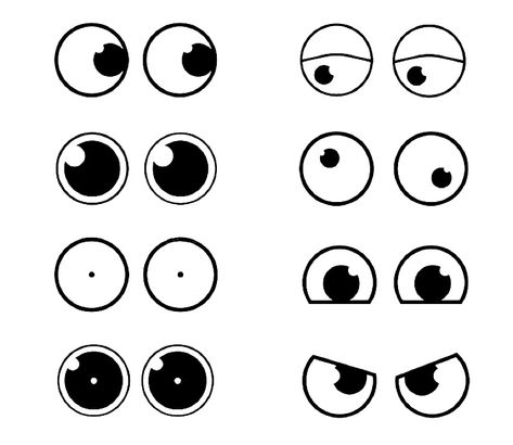 Eyes Illustration Cartoon, Eye Illustration Design Graphics, Mascot Eyes, Eyes Character Design, Inkblot Art, Eyes Cartoon, Smile Logo, Arte Doodle, Cartoon Style Drawing