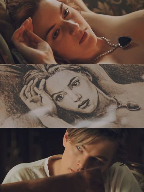 Titanic Matching Icons, Matching Pfp Couple Titanic, Jack From Titanic Wallpaper, Titanic Art Jack And Rose, Titanic Drawing Scene, Titanic Drawing, Most Paused Movie Scenes, Jack Dawson, Titanic Movie