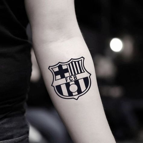 Lfc Tattoo, Messi Tattoo, Football Tattoo, Barcelona Tattoo, Fc Barcelona Wallpapers, Team Wallpaper, Wallpaper Iphone Summer, Barcelona Fc, Temporary Tattoo Stickers