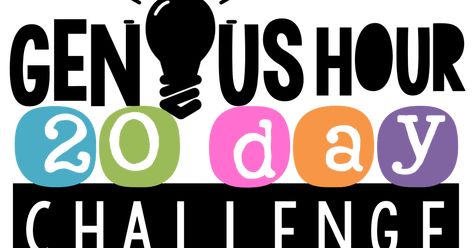 DAY 1: What is Genius Hour?  As we mentioned earlier....Genius Hour is where passions come alive! Students are given the opportunity t... Genius Hour Middle School, Genius Hour Elementary, Project Based Learning Elementary, Project Based Learning Kindergarten, Genius Hour Projects, 20 Day Challenge, Brainstorming Activities, Genius Hour, Maker Space