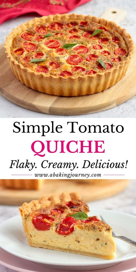 Panera Bread Quiche Recipe, Cherry Tomato Quiche Recipes, Quiche Tomato, Quiche Cheese, Quiche Filling, Eggs Casserole, Cabin Recipes, Quiche Pastry, Egg Casseroles