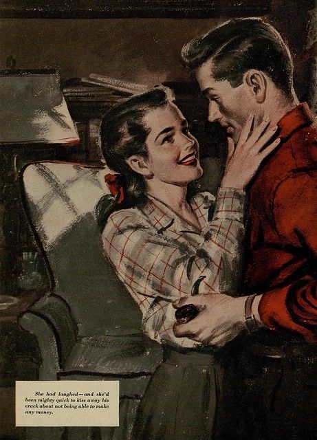 Arthur Sarnoff, Vintage Art Paintings, Classic Illustration, Rhyme Or Reason, Couple Poses, Magazine Art, Couple Posing, Art References, Vintage Art