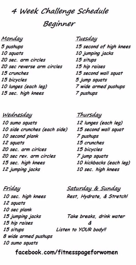 Beginner 4 Week Exercise Challenge Schedule, Loose Pounds Fast!#Baseball&Softball#Trusper#Tip Workout Morning, Motivasi Diet, Fitness Routines, Latihan Yoga, Trening Fitness, At Home Workout Plan, Workout Schedule, Fitness Challenge, Yoga Photography