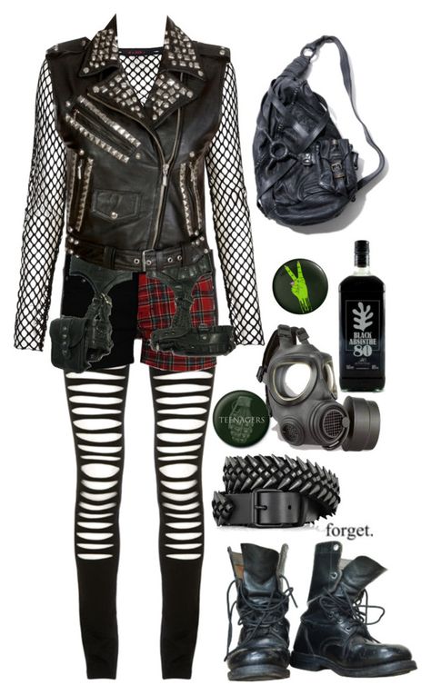 "Untitled #97" by hades-persephone ❤ liked on Polyvore featuring Maurie & Eve, Motel, RED, Skingraft, Kill Star, KMRii, Balmain, GAS Jeans and H&M Punk Girl Outfits, Swaggy Clothes, Roblox Store, Elven Costume, Hades Persephone, Concert Outfit Rock, Metal Outfit, Kill Star, Punk Style Outfits