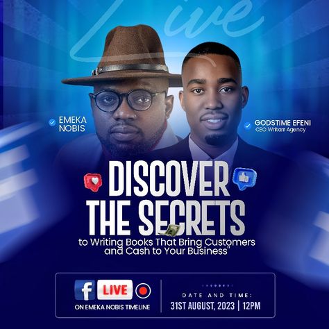 Facebook Live Flyer Design, Live Session Poster Design, Facebook Live Poster, Podcast Flyer Design, Webinar Flyer Design, Webinar Flyer, Poster Design Kids, Flyer Inspiration, Design Flyers