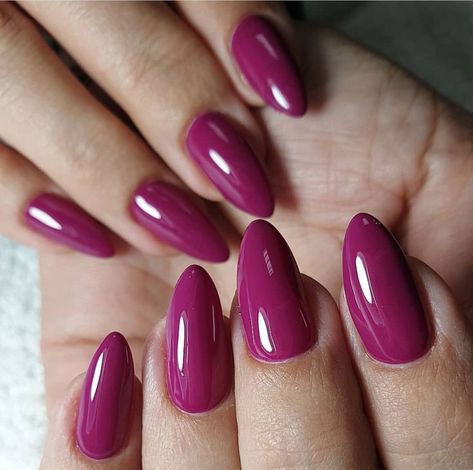 Majenta Color Nail Art, Magenta Nails Design Color Combos, Dark Magenta Nails, Magenta Nails Design, Raspberry Nails, Magenta Nails, Berry Nails, Dark Pink Nails, Nail 2023