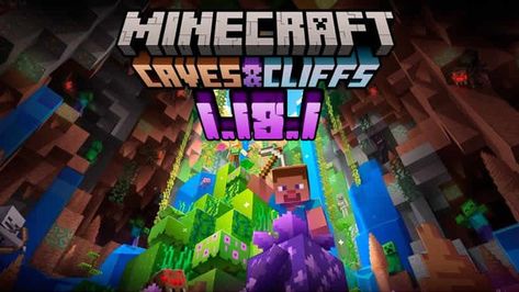 Get a Minecraft Caves and Cliffs Update Part 2 Minecraft Caves And Cliffs, Game Change, Minecraft 1, New Backgrounds, Minecraft, Quick Saves