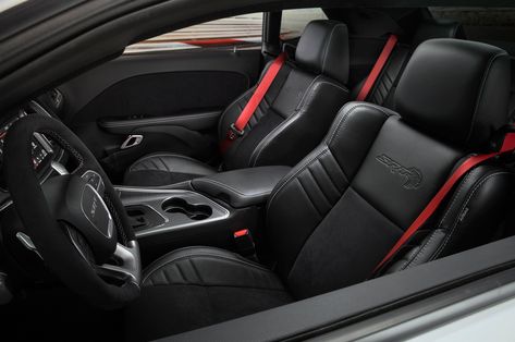 Dodge Challenger Hellcat Redeye Dodge Challenger Hellcat Black, Dodge Challenger Interior, Dodge Charger Interior, Challenger Srt Hellcat Redeye, Srt Hellcat Redeye, Hellcat Redeye, 2018 Dodge Challenger Srt, Challenger Sxt, Dodge Charger Hellcat