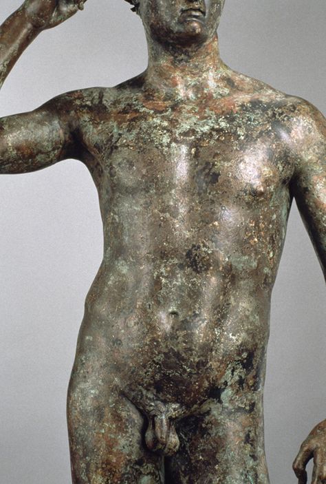 Roman Portrait, Hellenistic Sculpture, Copper Statue, Ancient Greek Sculpture, J Paul Getty, St Sebastian, Greek Statues, Ancient Greek Art, Roman Sculpture