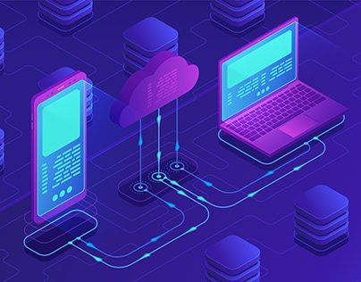 Isometric cryptocurrency mining and cloud concept 2560x1440 Wallpaper, Cloud Computing Services, Vector Technology, Cloud Data, Isometric Art, Isometric Design, Isometric Illustration, Create Website, Blender 3d