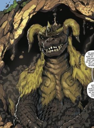 Godzilla King of all Monsters: King Caesar King Ceaser Godzilla, King Caesar Kaiju, King Ceasar, Showa Godzilla, King Caesar, Avatar Legends, Godzilla Comics, Creatures Art, Kaiju Art