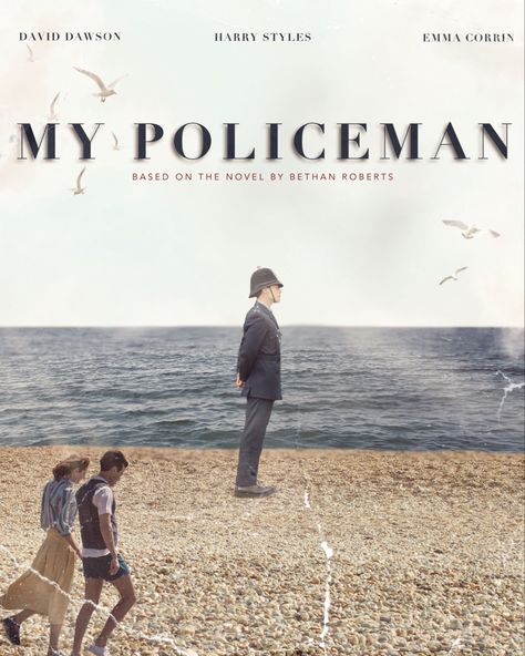 My Policeman movie poster My Policeman Movie Poster, My Policeman Movie, My Policeman Poster, Policeman Quotes, My Policeman, Movie Teaser, Harry Styles Poster, Book Genre, Policeman