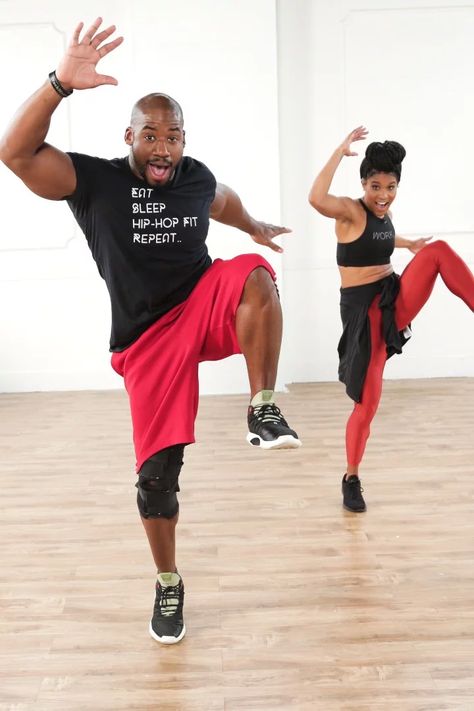 30-Minute Hip-Hop Fit Workout Dancers Workout, Hip Fat Exercises, Hip Fat Loss, Hip Hop Workout, R And B, Fit Dance, Fun Exercises, Pop Sugar, Dance Workouts