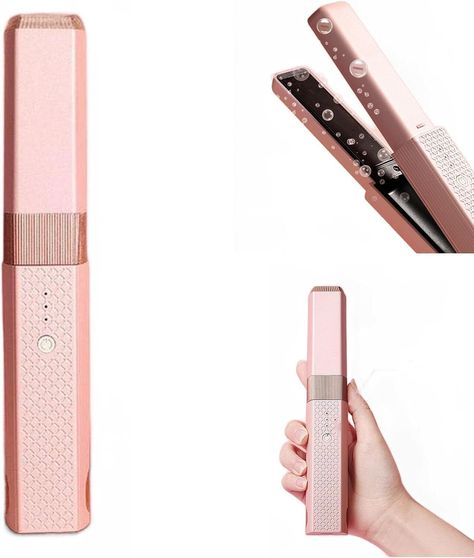 Portable Hair Straightener, Wireless Straightener, Portable Straightener, Elegant Curls, Mini Straightener, Hair Straightener Comb, Cordless Iron, Cordless Hair Straightener, Hair Structure