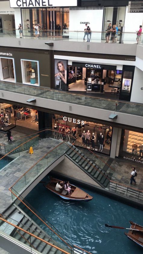 Shopping Mall Interior, Sands Singapore, Singapore Photos, Singapore Malaysia, Singapore Travel, Shopping Malls, City Aesthetic, Shopping Center, Dream Destinations