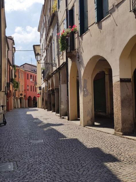 #padova #italy #summer #place #street #photo #travelling #aesthetic #houses #flowers #architecture Padua University, Italy University, Flowers Architecture, Travelling Aesthetic, Padova Italy, Italy Summer, Street Photo, Around The Worlds, University