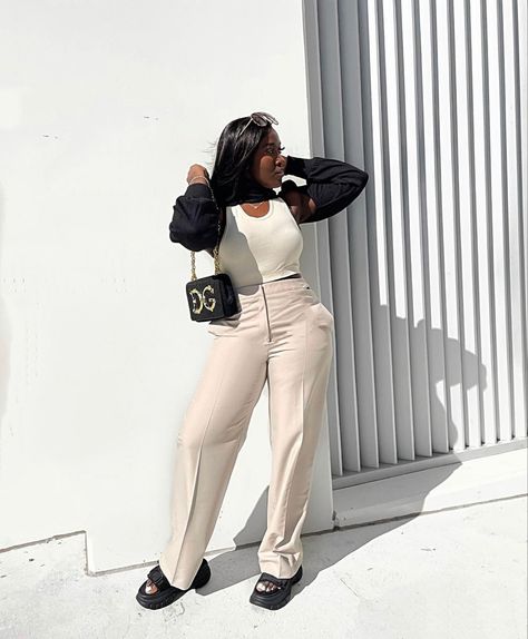 Breakfast outfit / casual outfit / fall outfit Breakfast Outfits, Breakfast Outfit, Casual Outfit Fall, Super Crop Top, African Print Maxi Skirt, Outfit Fall, Black Women Fashion, Casual Fall Outfits, Roll Neck