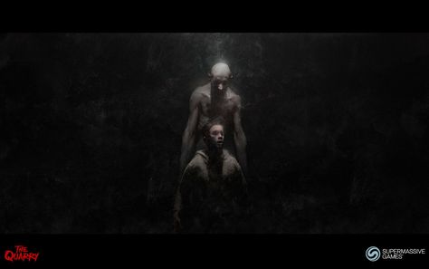 ArtStation - The Quarry, Tobias Jonassen Quarry Werewolf, The Quarry Werewolf, Charlie Scott, Supermassive Games, The Quarry, Deep Blue Sea, My Man, My Boy, Art And Design