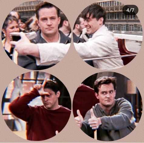 Chandler And Joey Matching Pfp, Friends Matching Pfp Tv Show, Joey Chandler, Insta Pfp, Bestie Things, Best Friends Funny, Insta Profile Pic, Friends Show, Friends Tv Show