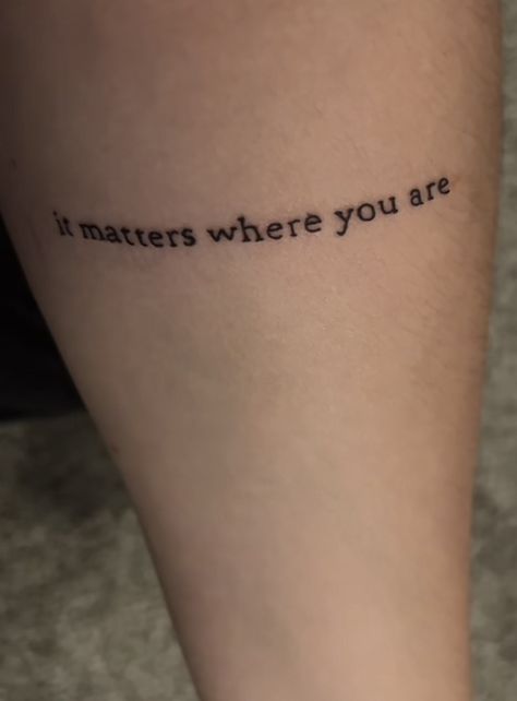 It Matters Where You Are Tattoo, Slowdive Tattoo, Tattoos Inspo, Hand Doodles, Stick And Poke, Tattoo Inspo, Body Mods, Future Tattoos, Tattoos And Piercings