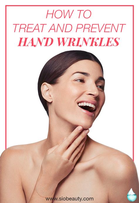 How to make your hands look younger – 15 EASY WAYS TO GET RID OF AND PREVENT HAND WRINKLES - The experts at SiO Beauty are here to teach you the secrets for maintaining soft, smooth, and radiant skin on your hands, fingers, and knuckles. #siobeauty #wrinkles #antiaging #skincaretips #beautytips Wrinkles Hands, Eliminate Wrinkles, Diy Beauty Hacks, Prevent Wrinkles, Face Scrub, Look Younger, Radiant Skin, Teeth Whitening, How To Make Your