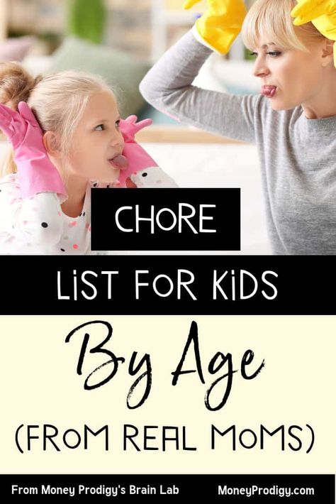 What are age appropriate chores for kids that are my kid’s ages? I have a 5, 8, and 10 year old – what am I supposed to give them for chores? I love how this woman actually surveyed 170 mothers to find out what THEY are doing with their kids, then breaks it down in lists, by age. Children chores list, including HOW you should go about choosing chores for your own child (growth mentality in mind – love that!). Teen chores included. #choresforkids #chores Chores For Kids By Age, Age Appropriate Chores For Kids, Chore List For Kids, Kid Responsibility, Age Appropriate Chores, Working Mom Life, Parenting Resources, Mom Group, Working Parent