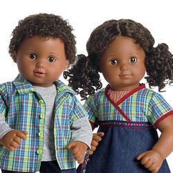 Bitty Baby Clothes, Bitty Twins, Twin Dolls, Baby Twins, Face Mold, Twin Outfits, Plaid Outfits, Black Curly Hair, Bitty Baby