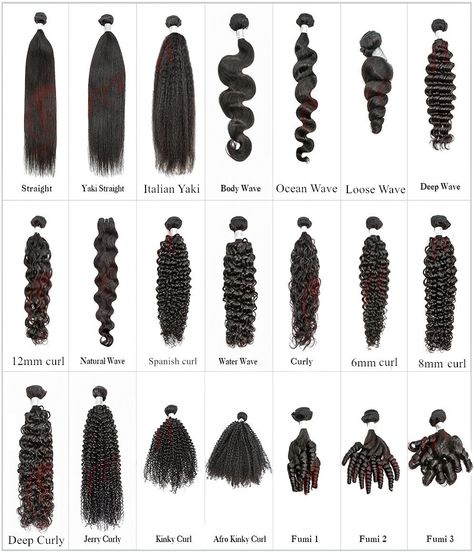 Hair Texture Chart, Color Bundles, Hair Chart, Hair Ext, Brazilian Hair Extensions, Aliexpress Hair, I Tip Hair Extensions, Black Hair Extensions, Hair Twist Styles