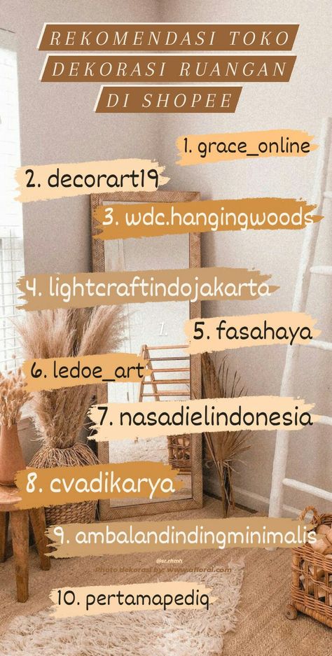 #shopee #toko #online #olshop #dekorasirumah #minimalis #daunmoenstra #daunkering #aestetik #kayu #rekomendasi #olshop #shopping Shopee Haul Room Decor, Rekomendasi Olshop Shopee, Comfortable Bedroom Decor, Rekomendasi Shopee, Online Shopping Sites Clothes, Diy Wall Decor For Bedroom, Bahasa Jepun, Best Online Clothing Stores, Best Online Stores