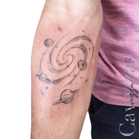 Multiverse Tattoo, Gravity Tattoo, Supernova Tattoo, Milky Way Tattoo, Energy Tattoo, Celestial Tattoo, Universe Tattoo, Dot Tattoos, New Tattoo Designs