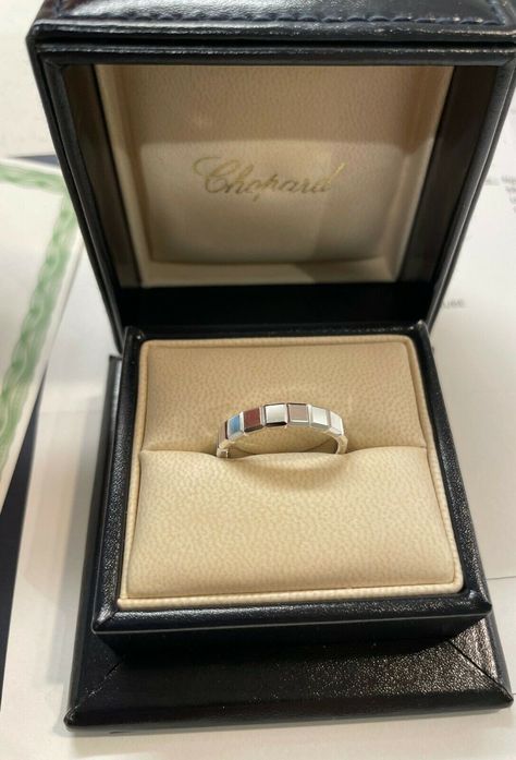 Chopard Ring White Gold Ice Cube · $675.00 Chopard Ice Cube Ring, Chopard Ice Cube, Chopard Ring, Ring White Gold, Couple Rings, Ice Cube, New Girl, White Gold Rings, Vision Board