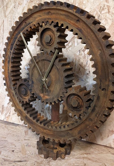 This Clocks item by DaveWorxWood has 297 favorites from Etsy shoppers. Ships from United Kingdom. Listed on May 9, 2024 Wood Working Projects, Industrial Clocks, Clock Gears, Steampunk Lighting, Steampunk Clock, Cool Clocks, Steampunk Lamp, Decoration Originale, Diy Clock