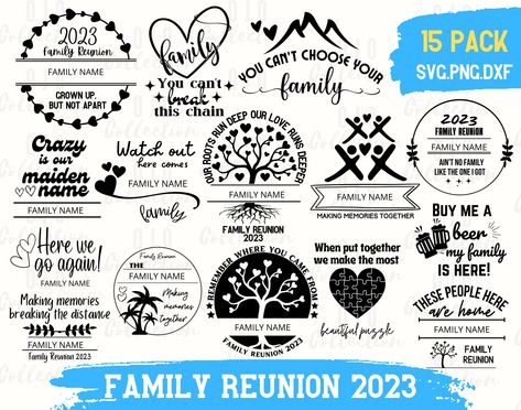 Family Reunion Ideas Themes, Family Reunion Tshirt Design, Family Reunion Signs, Reunion Tshirt Design, Family Reunion Logo, Family Reunion Tree, Family Reunion Tshirts, Family Reunion Shirts Designs, Family Reunion Themes