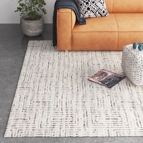 Adan Area Rug in Ivory/Gray Lodge Homes, Southwestern Design, Heated Floors, Gray Area Rug, Rustic Rugs, White Area Rug, Indoor Area Rugs, Colour Schemes, Grey Rugs