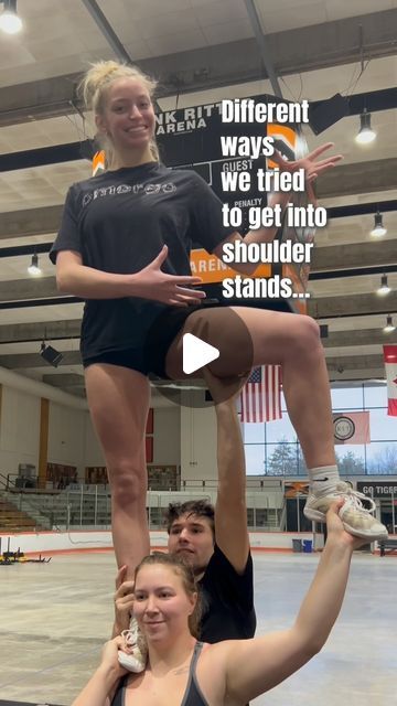 RIT Cheerleading on Instagram: "Simple 😌 vs. Creative 🎨 vs. Strength 🦾  Which one was your favorite?!?  …and as always if you want to see more collegiate cheer content don’t forget to follow @ritcheer!    #RITCHEER #CollegeCheer #Cheer #Cheerleading #Stunt #Progress #reels" Million Dollar Baby, Cheerleading Stunt, College Cheer, Cheer Stunts, Rich Man, Which One Are You, Cheerleading, See More, Instagram