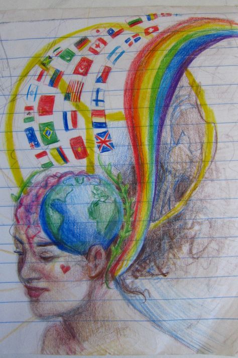 Peace Poster Drawing Ideas Creative, Dare To Dream Poster Drawing, Unity Art Drawings, Peace Drawing Ideas Sketch, Peace Drawing Ideas Paintings, Peace Poster Ideas, World Peace Drawing, Peace Poster Drawing Ideas, Peace Poster Drawing