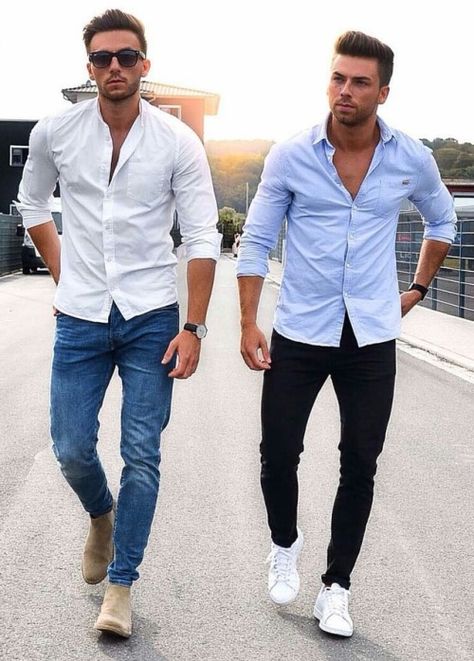 Casual Outfit Style, Trendy Mens Fashion, Stylish Men Casual, Mens Casual Dress Outfits, Best Mens Fashion, Mode Casual, Mens Fashion Casual Outfits, Mens Casual Dress, Mens Fashion Suits