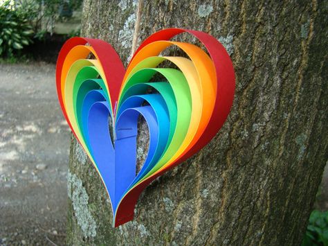 Rainbow Hearts 5' Garland with 5 Rainbow hearts, $10 Diy With Kids, Paper Heart Garland, Rainbow Parties, My Little Pony Party, Rainbow Hearts, Paper Chains, Rainbow Wedding, Rainbow Birthday Party, Heart Garland