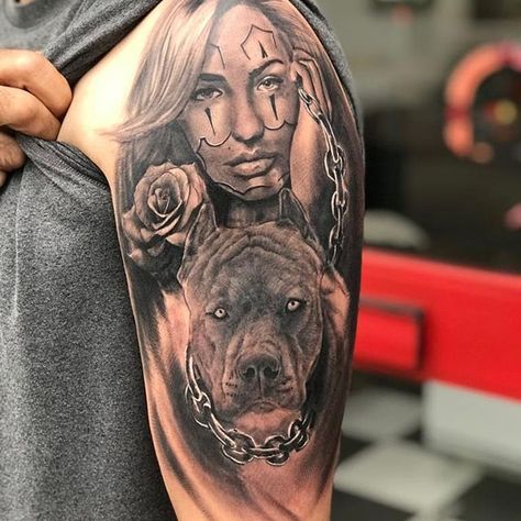 Chain Tattoo, Gold Tattoo, Realism Tattoo, Custom Tattoo, Shoulder Tattoo, Portrait Tattoo, Tattoo Artists, Gold Chains, Tattoos