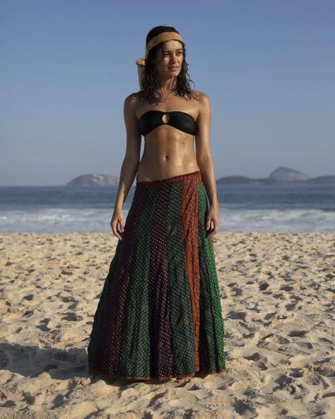 Brazil Core, Sophie Charlotte, Estilo Tropical, Good Old, Fashion Lover, New Era, Maxi Skirt, Cool Outfits, I Am Awesome