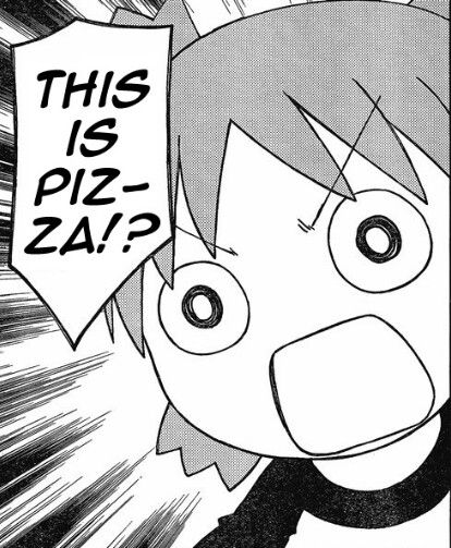 Yotsuba: pizza Drawing Feelings, Yotsuba Manga, Azumanga Daioh, Cartoon Profile Pictures, Anime Expressions, Anime Monochrome, Psychological Thrillers, Anime Screenshots, I Stand