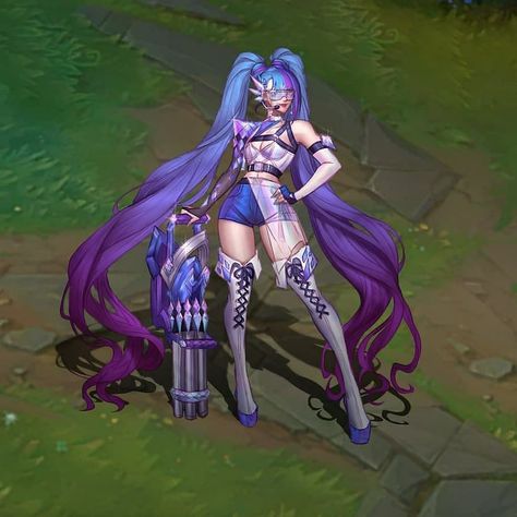 Ahri Skins, Lol Champions, Adopt Idea, Jinx League Of Legends, Cosplay Diy, Lol League Of Legends, Art Clothes, Anime Outfits, Fantasy Character Design