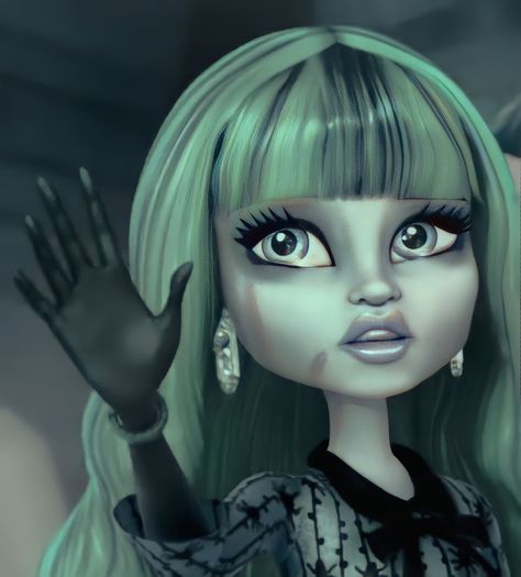 Monster High Twyla Pfp, Monster High Pfp Twyla, Twyla Boogeyman Icon, Twyla Boogeyman Aesthetic, Monster High Characters Twyla, Twyla Monster High Icon, Twyla Monster High, Monster High Twyla, Twyla Boogeyman